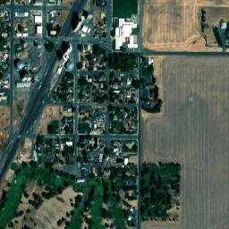 South 3rd Street, Harrington, WA 99134 High Resolution Satellite Map