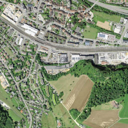 Lausen map(satellite map)