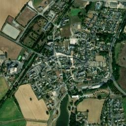 Teillé map(satellite map)