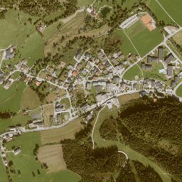 Werfenweng map(satellite map)