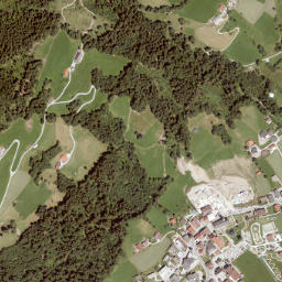 Oberau map(satellite map)