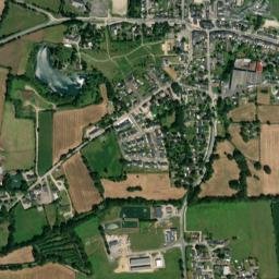 Les Touches map(satellite map)
