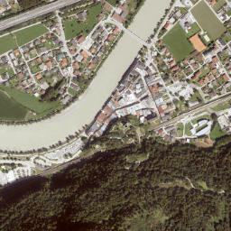 Rattenberg map(satellite map)
