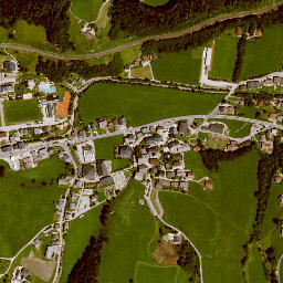Leogang map(satellite map)