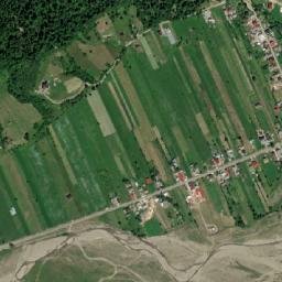 Comuna Slatina map(satellite map)
