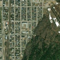 La Tuque map(satellite map)
