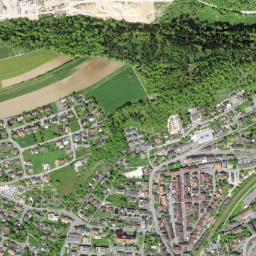 Laufen map(satellite map)