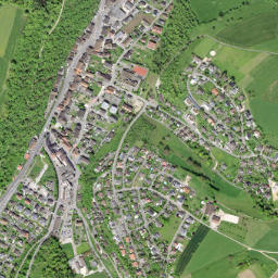 Hölstein map(satellite map)