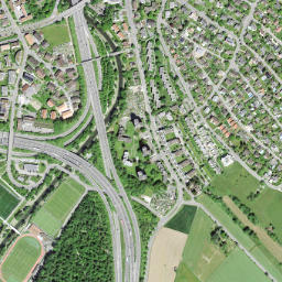 Grossacker/Opfikon map(satellite map)