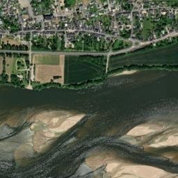 La Daguenière map(satellite map)