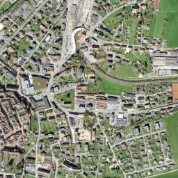 Porrentruy District map(satellite map)