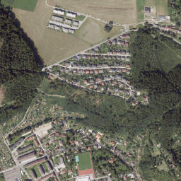 Berndorf map(satellite map)