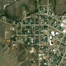 Circle map(satellite map)