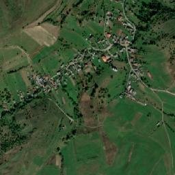 Fântânele map(satellite map)