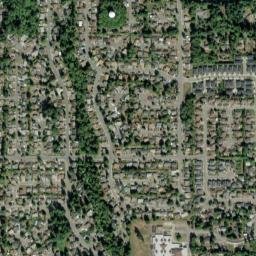 East Hill-Meridian map(satellite map)