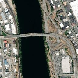 Stevens Street, Wenatchee, WA 98801, USA High Resolution Satellite Map