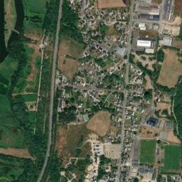 Besné map(satellite map)
