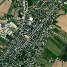 La Ménitré map(satellite map)