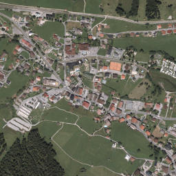 Lermoos map(satellite map)