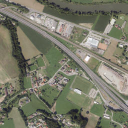 Oberaich map(satellite map)