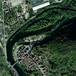 Clerval map(satellite map)