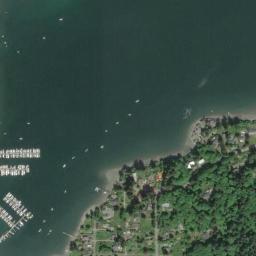 Satellite view of Vashon Island Golf & Country Gold Course