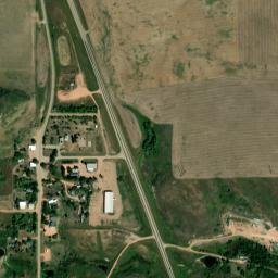 Carr Lane Little Missouri National Grassland High Resolution Satellite Map