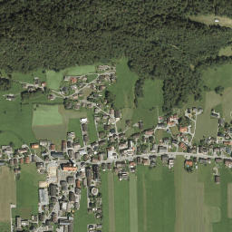 Bezau map(satellite map)