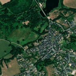 Denée map(satellite map)