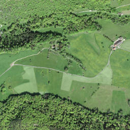 Bezirk Thierstein map(satellite map)