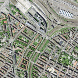 Zürich (Kreis 4) / Aussersihl map(satellite map)