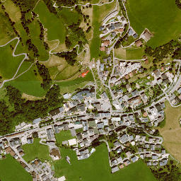 Hinterglemm map(satellite map)