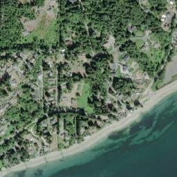 Wauna map(satellite map)