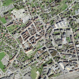 Delémont map(satellite map)