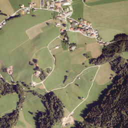Gallzein map(satellite map)