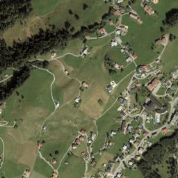 Hirschegg map(satellite map)