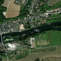 Montrichard map(satellite map)