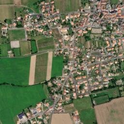 Bouzillé map(satellite map)