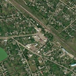 Zatyshshya map(satellite map)