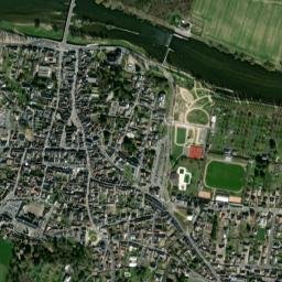 Bléré map(satellite map)