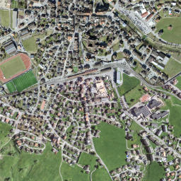 Appenzell map(satellite map)
