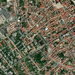 Pápa map(satellite map)