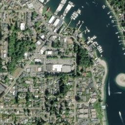 Gig Harbor map(satellite map)