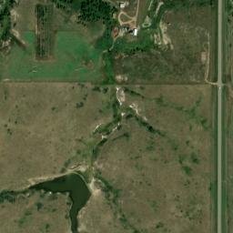 Theodore Roosevelt Expressway Grassy Butte ND High Resolution Satellite Map