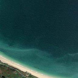 Satellite view of Belle Ile En Mer Plage Des Grands Sables