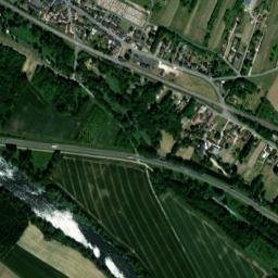 Thésée map(satellite map)