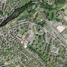 Aarburg map(satellite map)