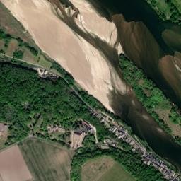 Chênehutte-Trèves-Cunault map(satellite map)