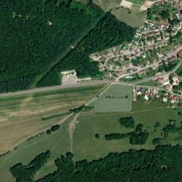 Roulans map(satellite map)