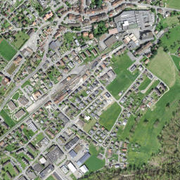 Balsthal map(satellite map)